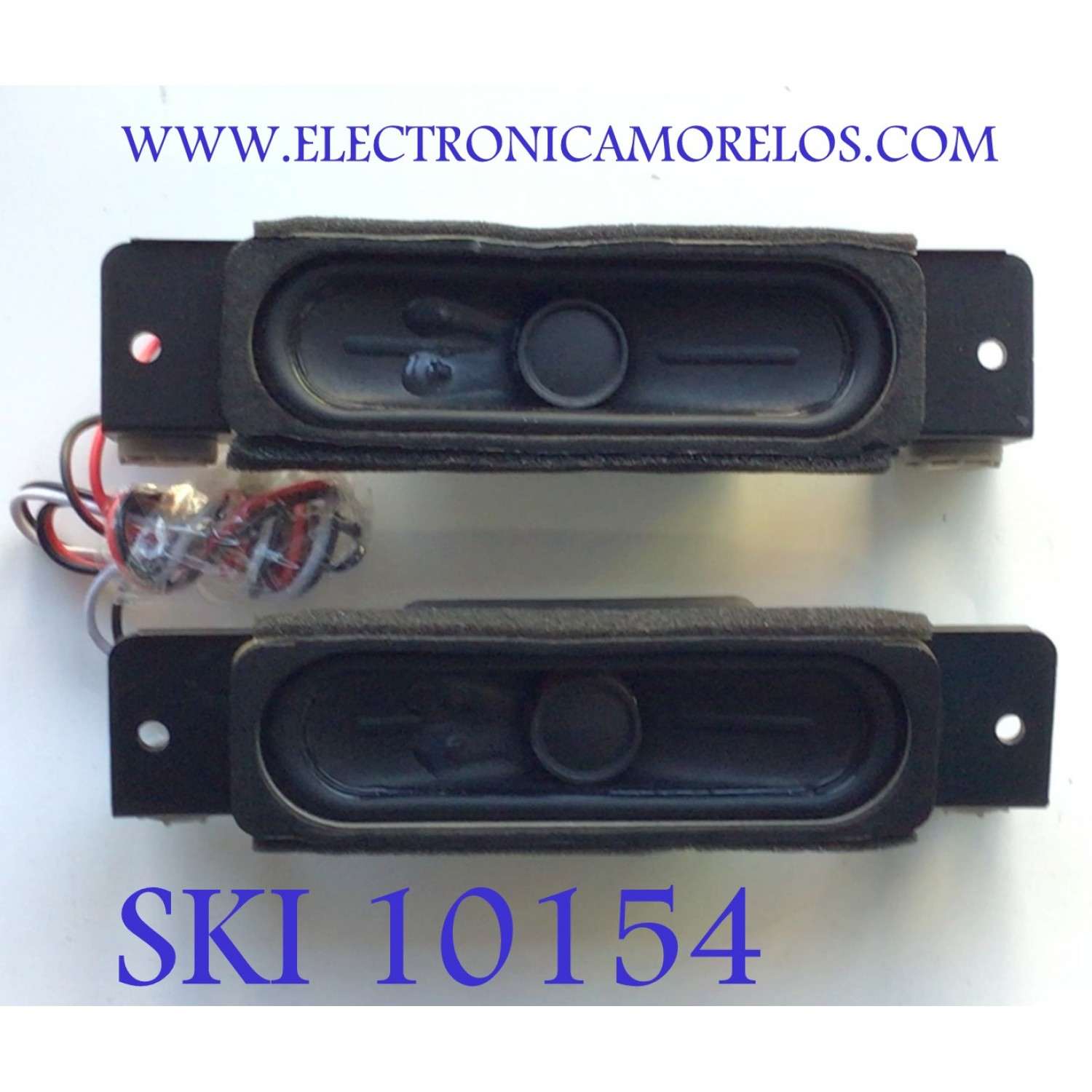KIT DE BOCINAS PARA TV VIZIO ( 2 PZ ) / NUMERO DE PARTE 6916B0003Z000 / 6Ω 10W / PANEL V320BJ8-D03 REV.C1 / MODELO D32H-J09 LINID3KX